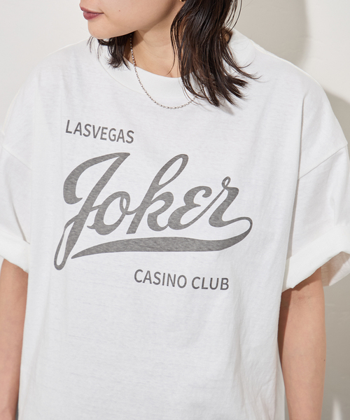 RIDING HIGH（ライディングハイ）の「別注【RIDING HIGH/ライディングハイ】マルドウラフィTEE（Tシャツ/カットソー・レディース・チャコールグレー/ホワイト/アイボリー・FREE）」の12枚目の写真