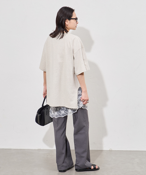 RIDING HIGH（ライディングハイ）の「別注【RIDING HIGH/ライディングハイ】マルドウラフィTEE（Tシャツ/カットソー・レディース・チャコールグレー/ホワイト/アイボリー・FREE）」の14枚目の写真