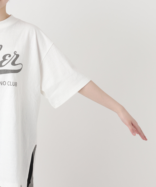 RIDING HIGH（ライディングハイ）の「別注【RIDING HIGH/ライディングハイ】マルドウラフィTEE（Tシャツ/カットソー・レディース・チャコールグレー/ホワイト/アイボリー・FREE）」の21枚目の写真