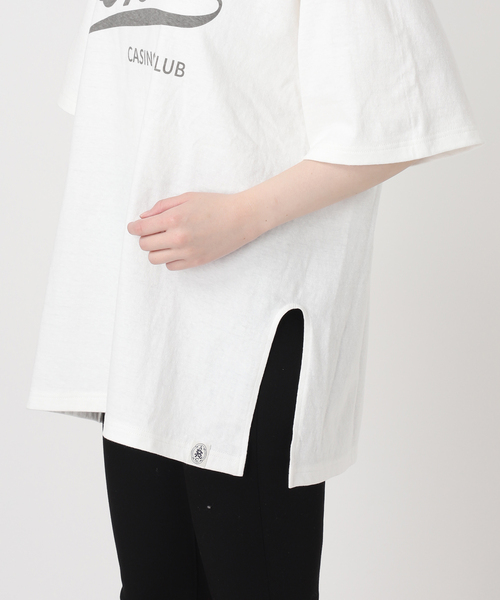 RIDING HIGH（ライディングハイ）の「別注【RIDING HIGH/ライディングハイ】マルドウラフィTEE（Tシャツ/カットソー・レディース・チャコールグレー/ホワイト/アイボリー・FREE）」の22枚目の写真