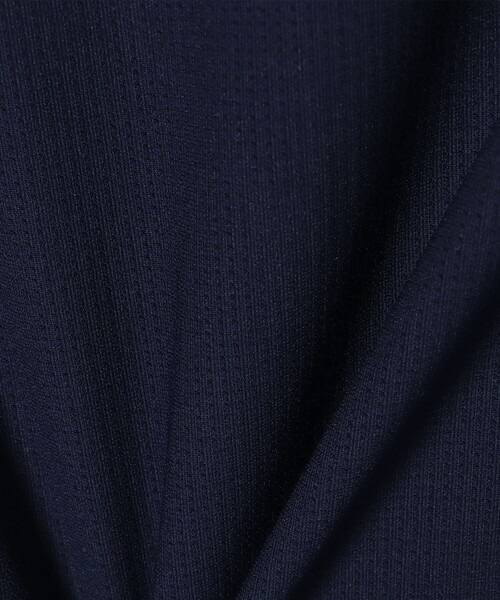 BEAMS GOLF(ビームスゴルフ)の「ORANGE LABEL / フレックスドライ 襟切り替え モックネックシャツ(スウェット・メンズ・ブラック/グレー/ネイビー・M/XL/S/L)」の5枚目の写真