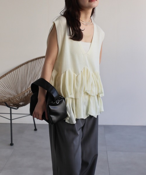 model：156cm 着用サイズ：FREE