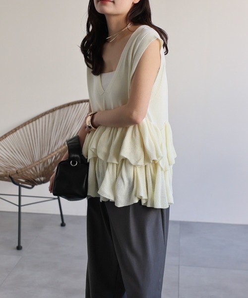model：156cm 着用サイズ：FREE