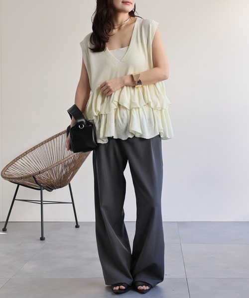 model：156cm 着用サイズ：FREE