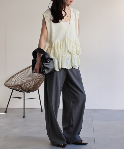 model：156cm 着用サイズ：FREE