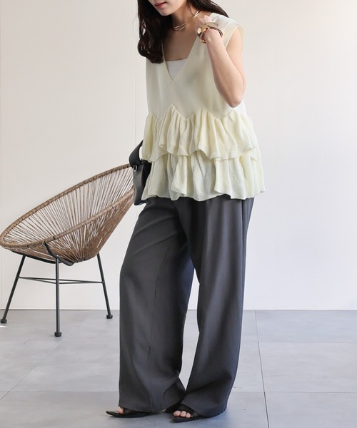 model：156cm 着用サイズ：FREE