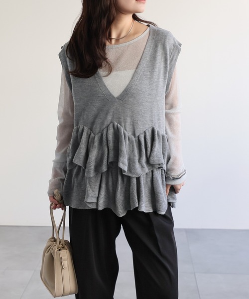 model：156cm 着用サイズ：FREE