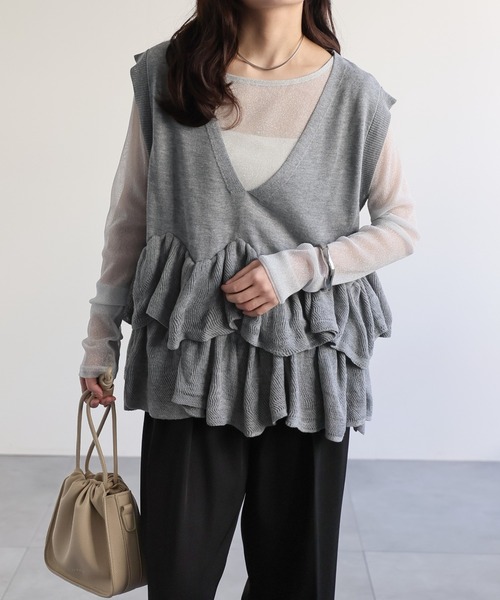 model：156cm 着用サイズ：FREE
