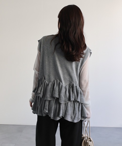 model：156cm 着用サイズ：FREE