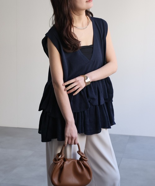 model：156cm 着用サイズ：FREE