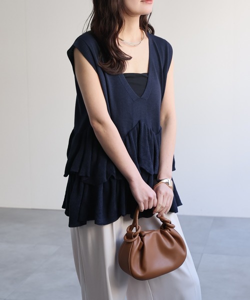 model：156cm 着用サイズ：FREE