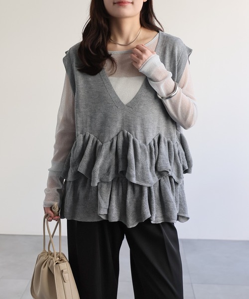 model：156cm 着用サイズ：FREE