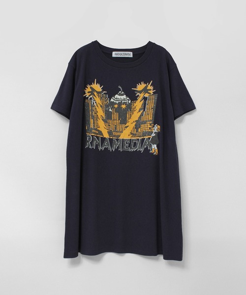 RNA（アールエヌエー）の「D1692 Jellydestroy T-ワンピース（ワンピース・レディース・レッド/ホワイト/ネイビー・MEDIUM）」の10枚目の写真