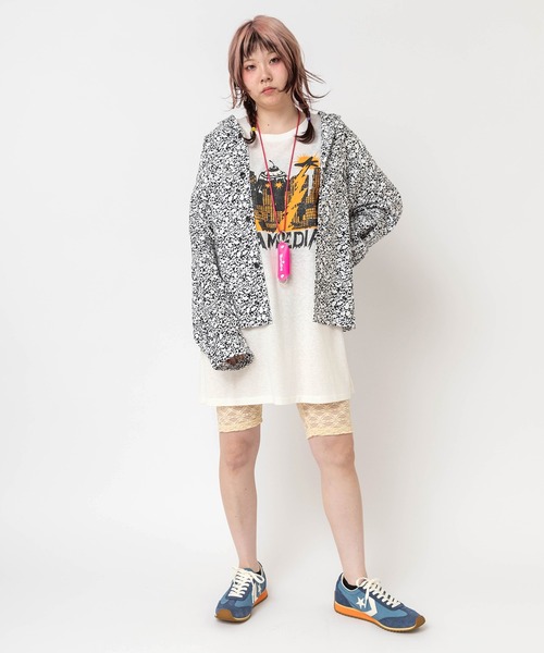 RNA（アールエヌエー）の「D1692 Jellydestroy T-ワンピース（ワンピース・レディース・レッド/ホワイト/ネイビー・MEDIUM）」の13枚目の写真