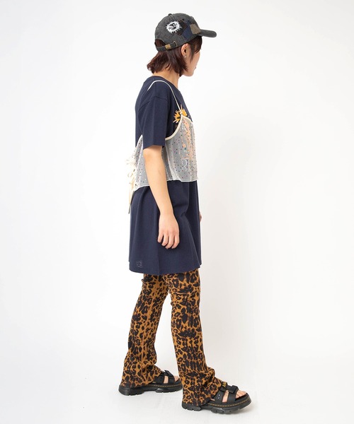 RNA（アールエヌエー）の「D1692 Jellydestroy T-ワンピース（ワンピース・レディース・レッド/ホワイト/ネイビー・MEDIUM）」の16枚目の写真