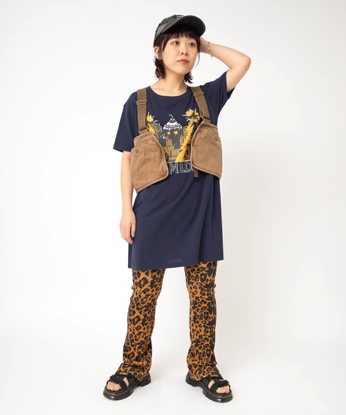 RNA（アールエヌエー）の「D1692 Jellydestroy T-ワンピース（ワンピース・レディース・レッド/ホワイト/ネイビー・MEDIUM）」の14枚目の写真