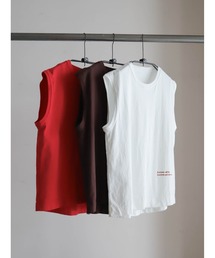 FIL DE FER（フィルデフェール）の「USA COTTON　ノースリP/O（タンクトップ）」