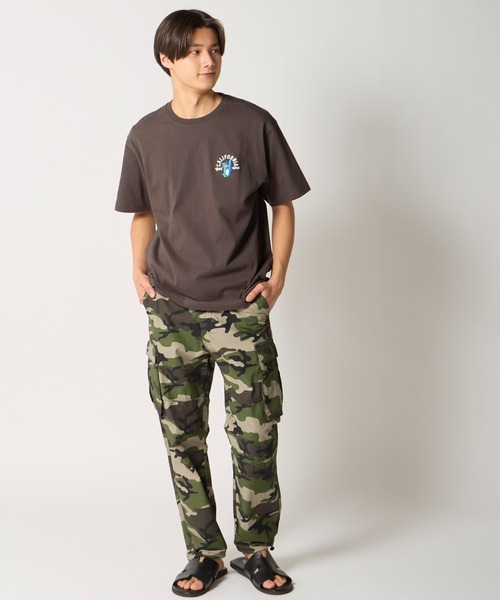 Ocean Pacific（オーシャンパシフィック）の「オーシャンパシフィック Ocean Pacific ハンソデTシャツ   オーシャンパシフィック（Tシャツ/カットソー・メンズ・ホワイト/チャコールグレー・M/L/LL）」の6枚目の写真