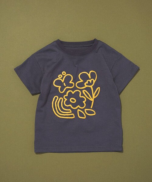 aBity select（アビティセレクト）の「【aBity select./アビティセレクト】ニュアンスフラワープリント半袖Tシャツ（Tシャツ/カットソー・キッズ・ライトピンク/チャコールグレー/アイボリー・90/100/110/120/130）」の17枚目の写真