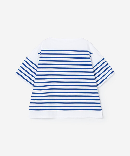 ORCIVAL（オーシバル）の「ORCIVAL | ラッセル ワイド ボートネック 半袖バスクシャツ MEN（Tシャツ/カットソー・メンズ・グレー系その他/イエロー系その他/ブルー系その他2/ブルー系その他・4/5/3）」の6枚目の写真