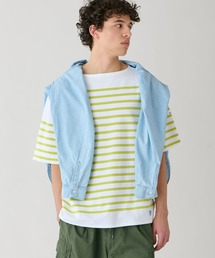 ORCIVAL | ラッセル ワイド ボートネック 半袖バスクシャツ MEN