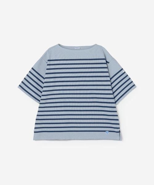 ORCIVAL（オーシバル）の「ORCIVAL | ラッセル ワイド ボートネック 半袖バスクシャツ MEN（Tシャツ/カットソー・メンズ・グレー系その他/イエロー系その他/ブルー系その他2/ブルー系その他・4/5/3）」の20枚目の写真