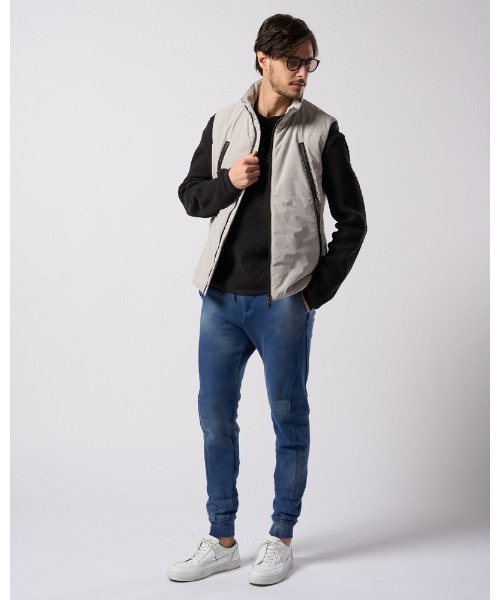 wjk（ダヴルジェイケイ）の「solid zip vest（ベスト・メンズ・グレー系その他/スミクロ・SMALL/MEDIUM/LARGE/X-LARGE）」の19枚目の写真