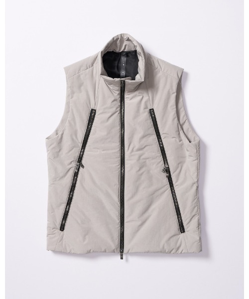 wjk（ダヴルジェイケイ）の「solid zip vest（ベスト・メンズ・グレー系その他/スミクロ・SMALL/MEDIUM/LARGE/X-LARGE）」の3枚目の写真
