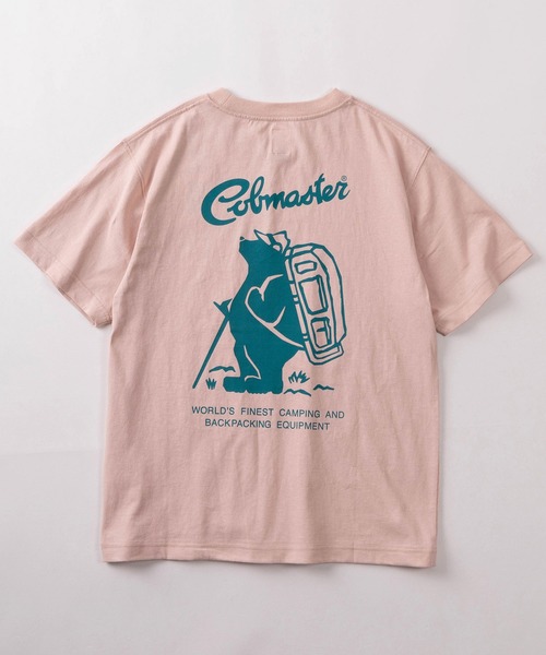COBMASTER（コブマスター）の「【81】【COBMASTER/コブマスター】スタンダードロゴ バックプリント クルーネック Tシャツ/吸水速乾/抗菌防臭/ユニセックス/レディース/メンズ（Tシャツ/カットソー・メンズ・セージグリーン/ホワイト/ブラック/ピンク・38/40/42）」の6枚目の写真
