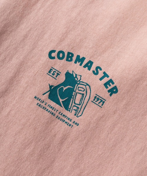 COBMASTER（コブマスター）の「【81】【COBMASTER/コブマスター】スタンダードロゴ バックプリント クルーネック Tシャツ/吸水速乾/抗菌防臭/ユニセックス/レディース/メンズ（Tシャツ/カットソー・メンズ・セージグリーン/ホワイト/ブラック/ピンク・38/40/42）」の8枚目の写真