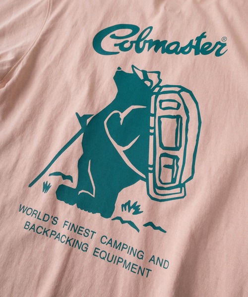 COBMASTER（コブマスター）の「【81】【COBMASTER/コブマスター】スタンダードロゴ バックプリント クルーネック Tシャツ/吸水速乾/抗菌防臭/ユニセックス/レディース/メンズ（Tシャツ/カットソー・メンズ・セージグリーン/ホワイト/ブラック/ピンク・38/40/42）」の7枚目の写真