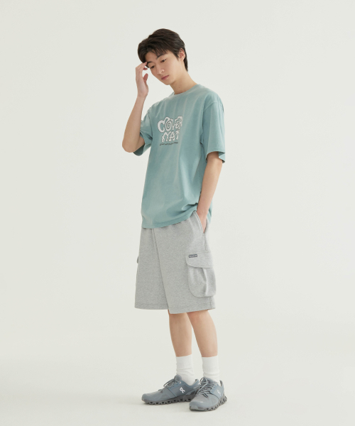 COVERNAT（カバーナット）の「レトロロゴグラフィックダイングTシャツチャコール（Tシャツ/カットソー・レディース・その他・X-SMALL/SMALL/LARGE/X-LARGE/XX-LARGE/MEDIUM）」の4枚目の写真