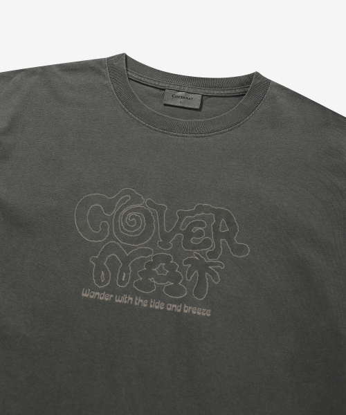 COVERNAT（カバーナット）の「レトロロゴグラフィックダイングTシャツチャコール（Tシャツ/カットソー・レディース・その他・X-SMALL/SMALL/LARGE/X-LARGE/XX-LARGE/MEDIUM）」の6枚目の写真