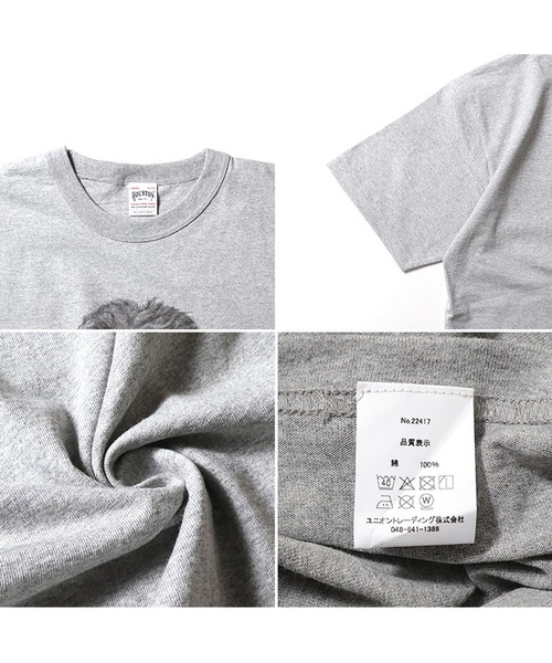 HOUSTON(ヒューストン)の「BEETHOVEN Tシャツ(Tシャツ/カットソー・メンズ・オフホワイト/グレー/オリーブ・MEDIUM/LARGE/X-LARGE)」の5枚目の写真