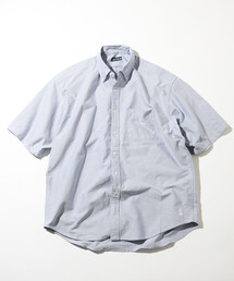 NAUTICA/ノーティカ ヴィンテージライク オックスフォード ボランダウン 半袖シャツ