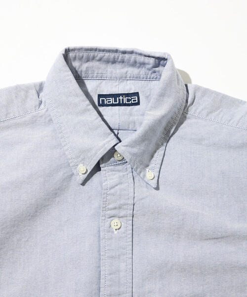 NAUTICA(ノーティカ)の「NAUTICA/ノーティカ ヴィンテージライク オックスフォード ボランダウン 半袖シャツ(シャツ/ブラウス・メンズ・その他13/イエロー/ピンク/ホワイト/サックスブルー/ブラック・LARGE/X-LARGE/MEDIUM)」の19枚目の写真