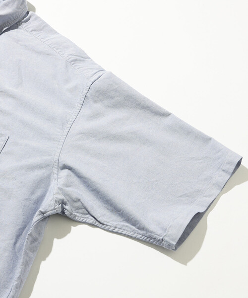 NAUTICA(ノーティカ)の「NAUTICA/ノーティカ ヴィンテージライク オックスフォード ボランダウン 半袖シャツ(シャツ/ブラウス・メンズ・その他13/イエロー/ピンク/ホワイト/サックスブルー/ブラック・LARGE/X-LARGE/MEDIUM)」の9枚目の写真