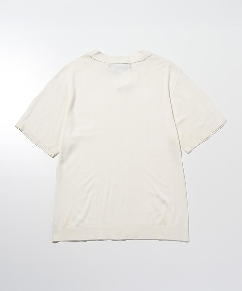 AKM Contemporary(エイケイエムコンテンポラリー)の「【WEB・直営店限定】AKM Contemporary(エイケイエムコンテンポラリー)シルクブレンド半袖サマーニットポロシャツ(ポロシャツ・メンズ・ミント/ブラウン/オフホワイト/ブラック・XL/L/M/S)」の21枚目の写真