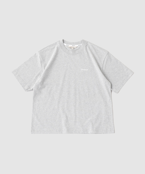 Barbour(バブアー)の「Barbour / バブアー marjorie t-shirt(Tシャツ/カットソー・メンズ・チャコールグレー/ホワイト/ブラック・MEDIUM)」の3枚目の写真