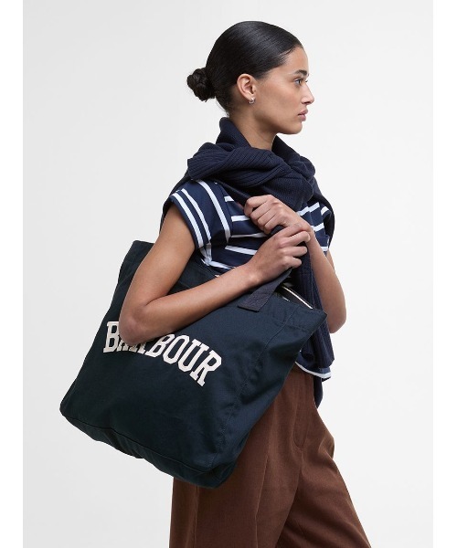 Barbour(バブアー)の「ロゴ ホリディ トートバッグ(トートバッグ・レディース・ネイビー・ONE SIZE)」の10枚目の写真