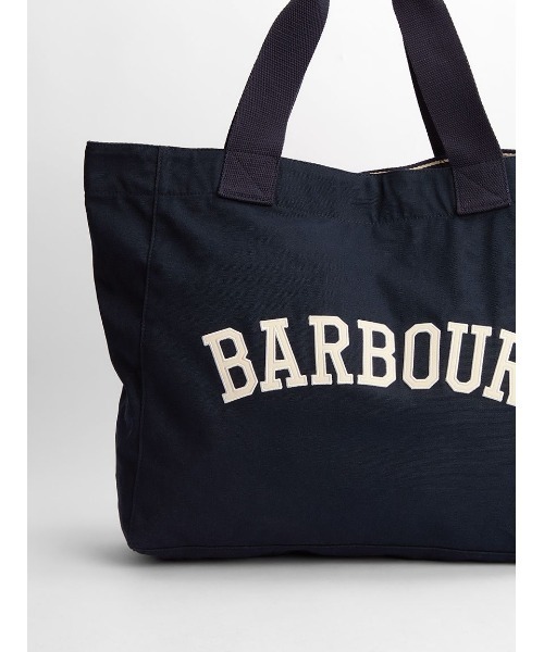 Barbour(バブアー)の「ロゴ ホリディ トートバッグ(トートバッグ・レディース・ネイビー・ONE SIZE)」の3枚目の写真
