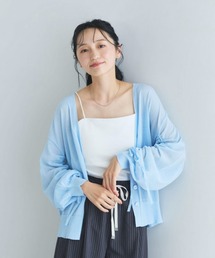 【Liora by archives】シアーニットカーディガン