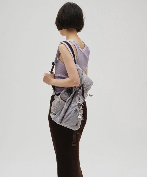 TODAYFUL（トゥデイフル）の「【WEB限定】[TODAYFUL/トゥデイフル] ユースフル シアーバックパック（バックパック/リュック・レディース・ブルー系その他/ブラック・F）」の7枚目の写真