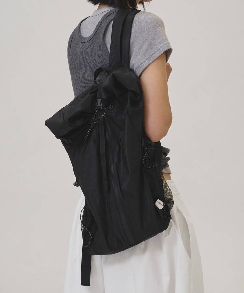 TODAYFUL（トゥデイフル）の「【WEB限定】[TODAYFUL/トゥデイフル] ユースフル シアーバックパック（バックパック/リュック・レディース・ブルー系その他/ブラック・F）」の10枚目の写真