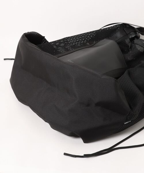 ADAM PATEK（アダムパテック）の「【RES】【ADAM PATEK】Leather trimmed mesh 2way big tote bag（トートバッグ・メンズ・ブラック・FREE）」の10枚目の写真