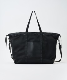 【RES】【ADAM PATEK】Leather trimmed mesh 2way big tote bag