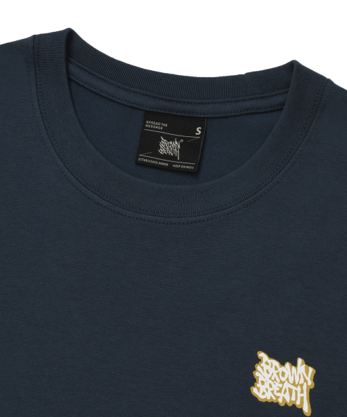 BROWNBREATH(ブラウンブレス)の「W SUNSET TROPICS TEE - NAVY(Tシャツ/カットソー・レディース・その他・SMALL/MEDIUM)」の3枚目の写真