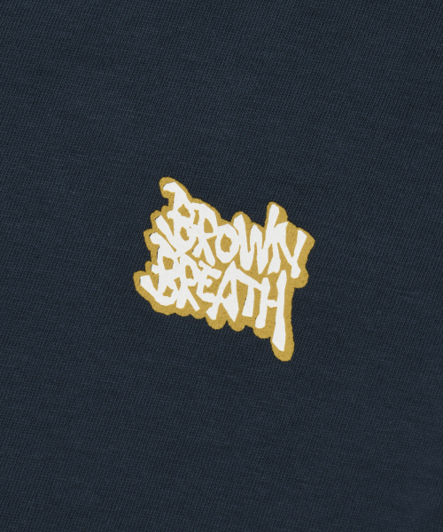 BROWNBREATH(ブラウンブレス)の「W SUNSET TROPICS TEE - NAVY(Tシャツ/カットソー・レディース・その他・SMALL/MEDIUM)」の4枚目の写真