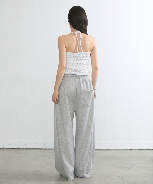 NUJOH(ヌゾ)の「Dot Halter Sleeveless Top / ドットホルターネックノースリーブトップス(タンクトップ・レディース・グレー/アイボリー/ブラック・FREE)」の18枚目の写真