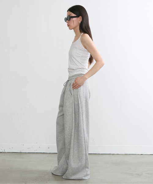 NUJOH(ヌゾ)の「Dot Halter Sleeveless Top / ドットホルターネックノースリーブトップス(タンクトップ・レディース・グレー/アイボリー/ブラック・FREE)」の19枚目の写真